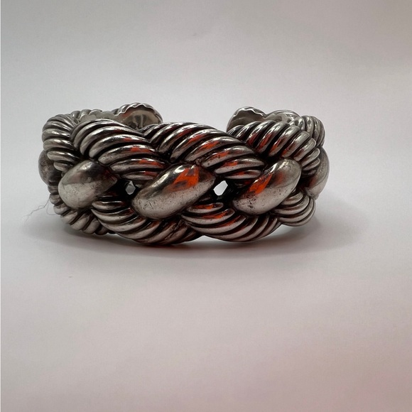 David Yurman Woven Cable Cuff - Picture 1 of 6